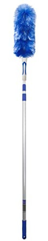 Spolverino telescopico extra-lungo WinHux® 3,4 metri modellabile e lavabile