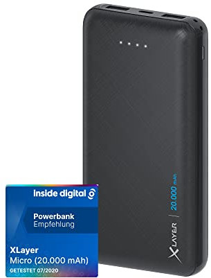 Xlayer Powerbank Micro Black 20000 mAh marca Xlayer