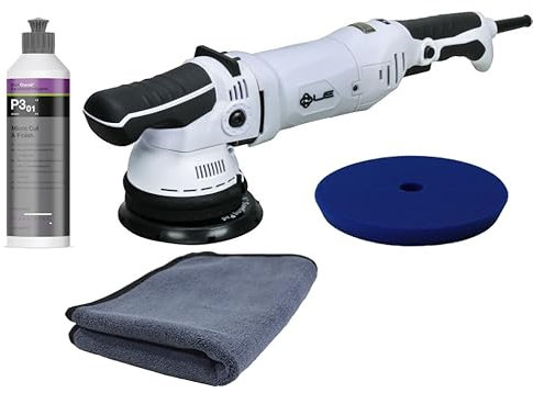 ADVANTUSE - Liquid Elements T4200 Sets- 125mm, 950Watt, 15mm Exzenter Hub - mit Pad und Politur (Starter Set)