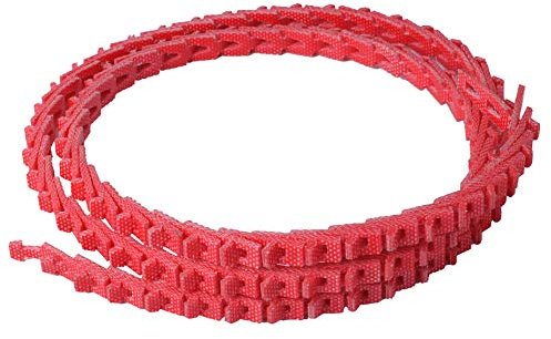 5FT Power Twist V Belt 1/2-Inch x 5 Feet A Type, Adjustable Link Drive V-Belt Perfect for Wood Lathes, Table Saws, Bandsaws,Benchtop Drill Press and Agricultural Machinery Repairs