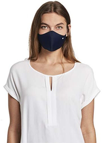 TOM TAILOR Herren Stoffmaske wiederverwendbar 1024686, 10668 - Sky Captain Blue, ONESIZE