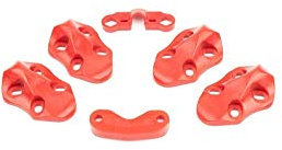 ImpulseRC Apex Plastik Kit Rot | FPV Racer, Copter, Drohnen | CopterFarm