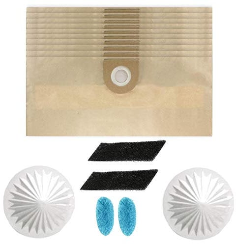 SPARES2GO Strong Dust Bags & Filter Kit for Vax 2000 2001 2300 2301 Vacuum Cleaner (Pack of 10 + Filter Kit)