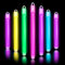 Glow Fever Leuchtstäbe - 15 cm Neon Glow in The Dark Knicklichter, Leuchten im Dunkeln, mit Endkappen und Band-Glow Stick Party Set für Games,Parties & draußen Party Dragon-Gemischt, 50 Stück