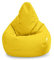 Loft 25 Fauteuil de Jeu | Siège pour Salon d'Extérieur et d'Intérieur | Résistant à l'Eau | Conception Ergonomique pour Le Soutien du Corps | Pouf Durable (Jaune)