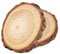 ilauke Grandes Rebanadas de Madera Natural de 18 a 20cm,2 Piezas Rodajas de Madera SinTaladrar,Discos de Madera Sin Acabar,Círculos de Madera para Manualidades,Posavasos de Arte,Decoraciones Navidad