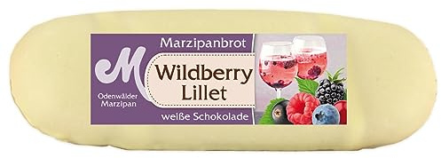 Odenwälder Marzipan Brot Wildberry Lillet mit weißer Schokolade 100g