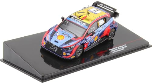 2022 Hyundai i20 N Rally1 Nº11 Neuville/Wydaeghe Rally Finlandia 1:43 IXO Models RAM866LQ.22