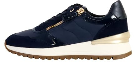 Geox D Desya A, Zapatillas Mujer, Navy A, 39 EU
