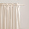 ROOM99 Vorhang mit Kräuselband Aura 140 x 260 cm Breite x Höhe Schiebegardinen Modern Curtain Wohnzimmer Schlafzimmer Helle Creme, 1 Stück