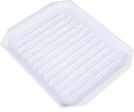 Microwave Bacon Tray, Microwavable Bacon Grill Tray, Bacon Tray for Oven, Easy to Clean Safe Bacon Pan for Microwave, Home, Restaurants, Bakeries, Hotels, Cooks Rice, Meat