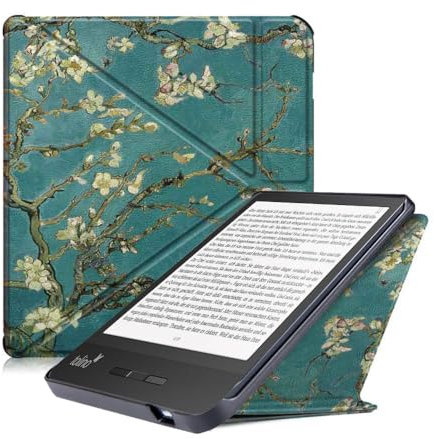 Coque pour Tolino Vision 5 & Kobo Libra H2O e-Reader Cover pour Kobo Libra H2O Case Smart Slim Light Shell Cover avec veille/réveil automatique pour Tolino Vision 5 Case (XH)