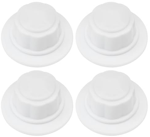 EMSea Lot de 4 cache-écrous de ventilateur électrique compatibles avec les ventilateurs de 30,5/35,6/40,6 cm, compatibles avec différents modèles de ventilateur sur pied - Capuchons d'écrous de