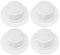 EMSea 4PCS Electric Fan Nut Cover Compatible with 12/14/16-Inch Fans Compatible with Various Models Standing Pedestal Fan Nut Cover Fan Supplies Fan Nut Caps Fan Nut Lids