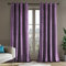 Deconovo Samt Vorhang 100% Verdunkelung Blickdicht Vorhänge mit Ösen Samtvorhang für Schlafzimmer Velvet Curtains Gardinen Wohnzimmer Kälteschutz Thermovorhang, 290x140cm(HöhexBreite), Lila, 2er Set