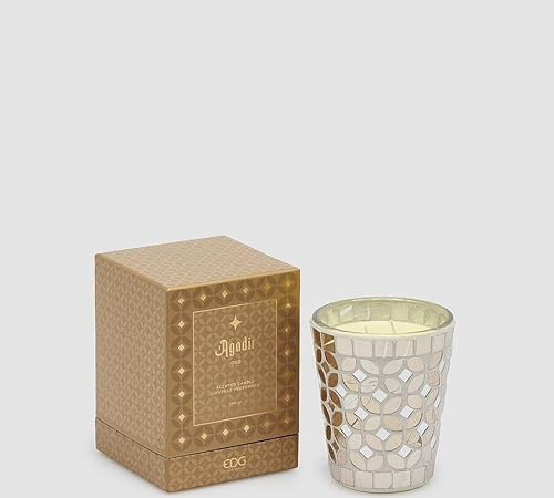 EDG Enzo De Gasperi Enzo De Gasperi Agadir Kerze mit Parfüm 360 g H 12 cm T 10,5 cm Oud