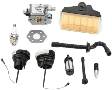 AOIUU Kit de carburador for Motosierra Stihl MS210, 230, 250, 021, 023 y 025. Reemplazo del Kit de Filtro de Aire del carburador OEM1123 120 0603.