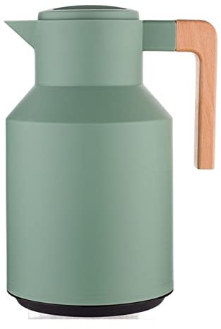 Termo para Bebidas Calientes, Termo eléctrico, portátil, para hervir Agua, multifunción, Color Verde