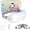 HASAIKA® Masseur Oculaire avec Chaleur, Masque pour les yeux à vapeur, Atomisation micrométrique, atténue les cernes, la sécheresse et la fatigue sous les yeux (Blanc)