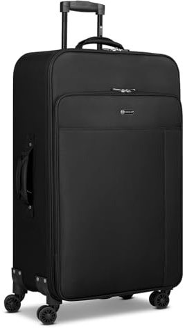 Check in CHECK.IN Koffer für Damen und Herren | großer XL Trolley 47 x 29 x 75 cm Polyester Material | Teleskopgriff & Doppelrolle| Sevilla 2.0 Serie