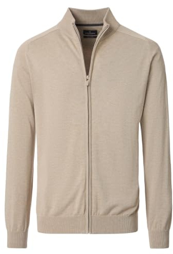 CASAMODA Strickjacke Uni Champagner Beige XXL