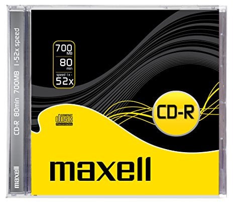 Maxell CD-R 80 - Confezione da 1