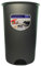 Addis 661116 - Cubo de Basura sin Tapa, 50 l, Color Plateado