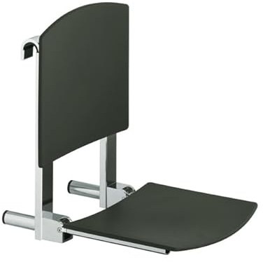 Keuco 34981010038 Plan Care Klappsitz zum Einhängen verchromt/lichtgrau