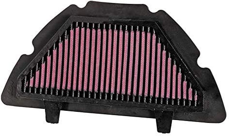 K&N YA-1007 Motorrad K&N Tausch-Luftfilter, Rot