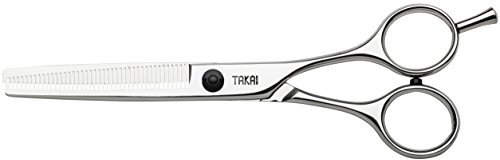 Takai Haarschneide-Schere VUH 420 mit 42 Zähnen, Modellier-/Effilier-Schere, Größe 6,0 Zoll