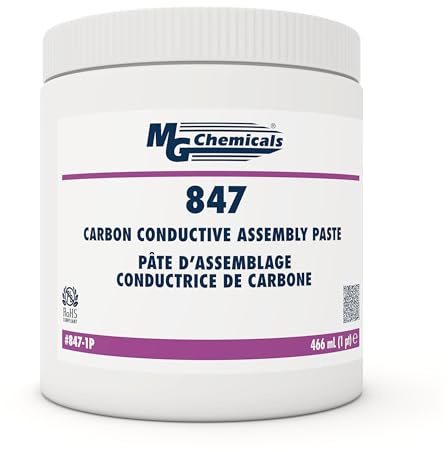 MG Chemicals Carbon Conductive Assembly Paste, 466mL Tub