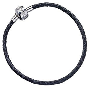 Harry Potter Leder Bettelarmband Schwarz