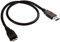 DragonTrading Cavo di ricambio compatibile USB 3.0 per hard disk esterno portatile Western Digital WD, Seagate, Clickfree, Toshiba, Samsung, cavo USB 3.0 A a USB Micro-B, 0,5 metri