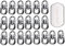 4er Pack Drehgelenk Glatte Hängekorb Windspiele Swivel Haken für Hängende Pflanzen
