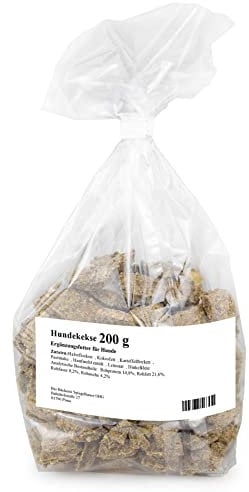 Hundekekse 200 g weizenfrei, zuckerfrei, mit Haferflocken reich an hochwertigen Fetten