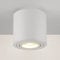lambado® Premium LED Aufbauleuchte/Deckenstrahler Set inkl. 230V 5W GU10 Spots dimmbar - dezente Aufbaustrahler/Deckenspots (rund, weiss, schwenkbar)