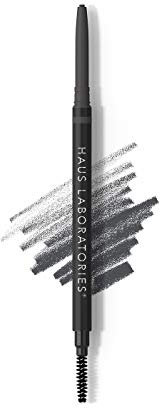 HAUS LABORATORIES By Lady Gaga: THE EDGE PRECISION BROW PENCIL | Mikro-Augenbrauenstift zum Definieren haardünner Striche, 24 Stunden Halt, in Schwarz, Braun und mehr | .002 Oz.