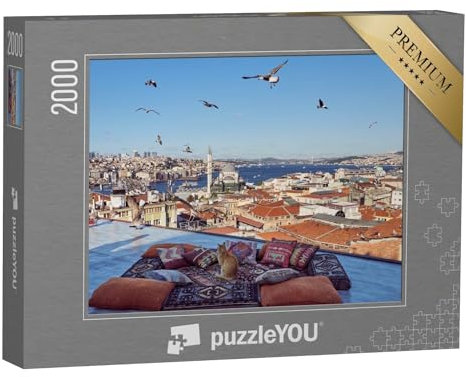 puzzleYOU: Puzzle 2000 Teile „Impression über Istanbul, Türkei“ – aus der Puzzle-Kollektion Türkei