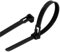GARDENIX Plant Ties, Cable Ties, Pack of 100 (7.6 mm x 370 mm, Black), Reusable, Adjustable