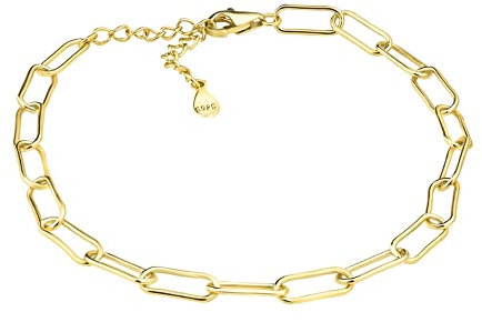 Sofia Milani - Damen Armband 925 Silber - vergoldet/golden - Ketten Design - B0290