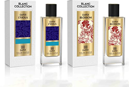 Emper Blanc Collection Emper L'Viola Eau de Parfum, 85 ml, profumo elegante per occasioni speciali