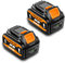 SKYON - Replacement Battery for DCB606-2 DCB606-2 20V/60V 9Ah DCB609 9Ah DCB612 12Ah DCB615 15Ah 20V 60V MAX* Lithium Ion Battery Compatible with Dewalt 20V 60V Power Tools, 2 Pack