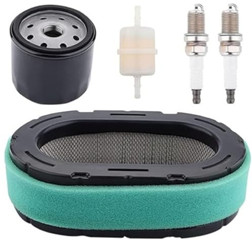Ewillownm Compatible avec le kit de réglage du filtre à air et à huile pour Mtd XT1 XT2 Craftsman G8300 G8400 T1800 T8000 Troy-Bilt 42, 46, 50, 54, XP, tracteur de tondeuse à virage zéro