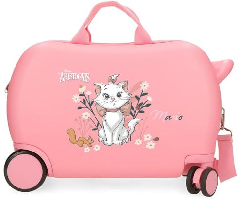 Disney Aristocats Marie-Gepäck – Gepäck für Kinder, Mädchen. Das Handgepäck Aristocats Marie mit seitlichem Zahlenschloss und 4 Rädern besteht aus ABS, einem stabilen und leichten Material.