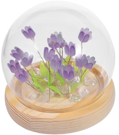 WHAMVOX Lampenset Nachtlicht für Schlafzimmer Dekorative Blumenlampe Keine Batterie Im Lieferumfang Enthalten