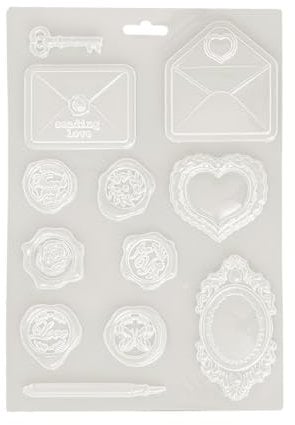 Stamperia K3PTA5663 Shabby Rose Soft Mould, Multicolor, 14,8 x 21 x 1,1 cm