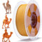 ZIRO PLA Filament 1.75mm, Matt Mehrfarbig 3D Drucker Filament, Farbwechsel mit Winkel, Dreifarbig 3-in-1 PLA, Maßgenauigkeit +/-0.03mm, Passend für Die Meisten FDM-Drucker, 1kg Spule, Wüste