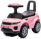 Rutschauto ab 1 Jahr, Kinderauto ab 12 Monaten, Baby Auto, Lauflernhilfe mit Hupe und Motorengeräuschen (Hellrosa)