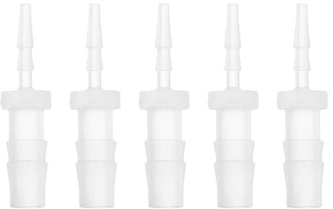 HEROFFIX 5 raccordi in plastica per acquario, da 1/16 a 3/16, connettori identificativi per tubi in plastica trasparente