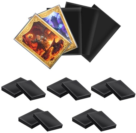 Mcbazel 500 Stück Sammelkarten Hüllen Karten Folien Soft Penny Card Sleeves für Pokemon, Magic, Yugioh, MTG